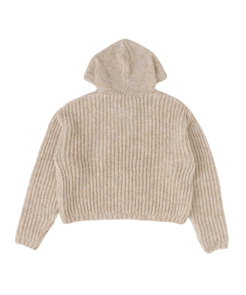 「ACLENT」 長袖ニット FREE グレー レディース_画像5