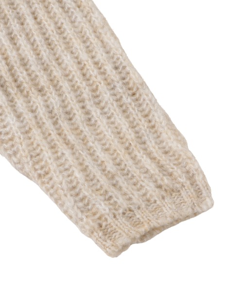 「ACLENT」 長袖ニット FREE グレー レディース_画像8