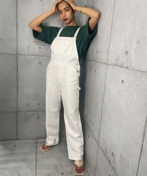 「ROGER AND RAW」 オーバーオール FREE ブラウン レディース_画像2