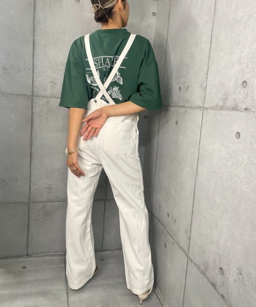 「ROGER AND RAW」 オーバーオール FREE ブラウン レディース_画像3