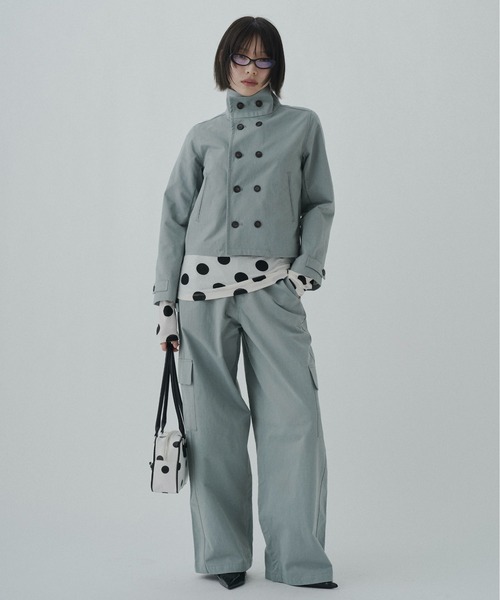 ジャケット・アウター fekete high-neck jacket high-neck jacket / スタンドネックジャケット（その他アウター