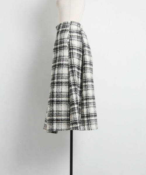 「tocco closet」 フレアスカート M アイボリー レディース_画像4