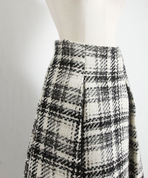 「tocco closet」 フレアスカート M アイボリー レディース_画像9