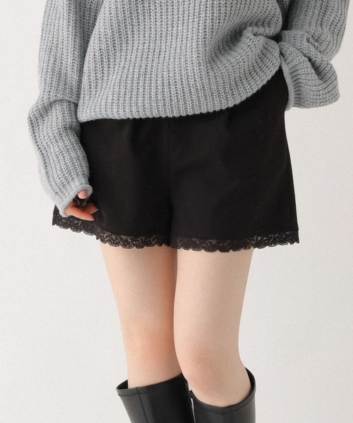 Heather（ヘザー） パンツ ドッキングレースショートパンツ 652148