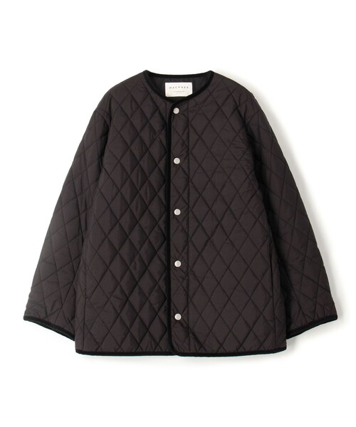 「MACPHEE」 キルティングブルゾン 34 ブラック レディース_画像3