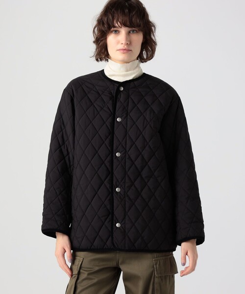 「MACPHEE」 キルティングブルゾン 34 ブラック レディース_画像4