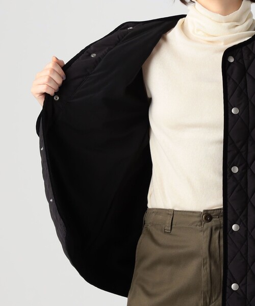 「MACPHEE」 キルティングブルゾン 34 ブラック レディース_画像7