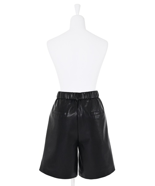 「Narcissus」 レザーパンツ FREE ブラック レディース_画像4