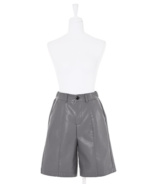 「Narcissus」 レザーパンツ FREE ブラック レディース_画像5