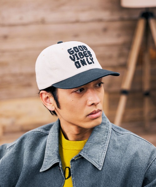 BAYFLOW（ベイフロー） キャップ 帽子 バイカラーナミロゴCAP メンズ