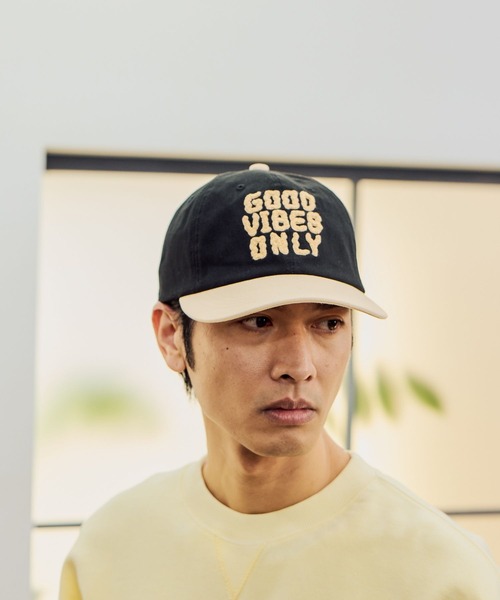 BAYFLOW（ベイフロー） キャップ 帽子 バイカラーナミロゴCAP メンズ