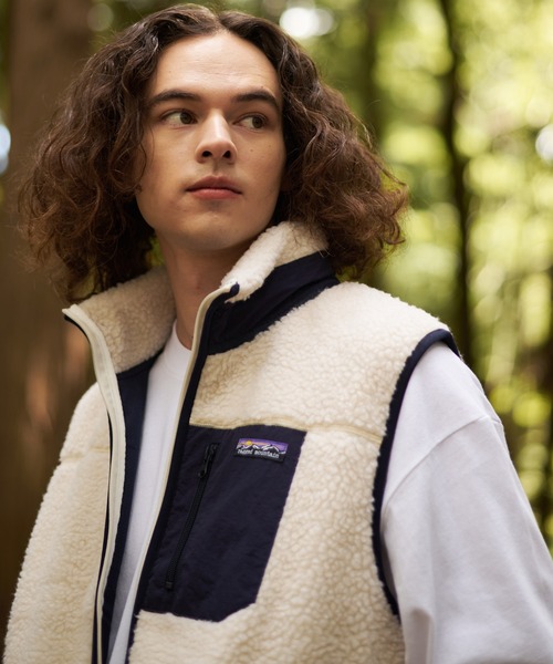 「ragged mountain」 ベスト MEDIUM ブラック メンズ_画像4