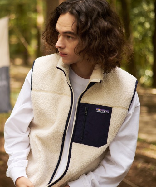 「ragged mountain」 ベスト MEDIUM ブラック メンズ_画像9