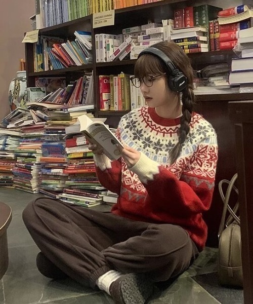 「NANEA」 長袖ニット フリー ブルー レディース