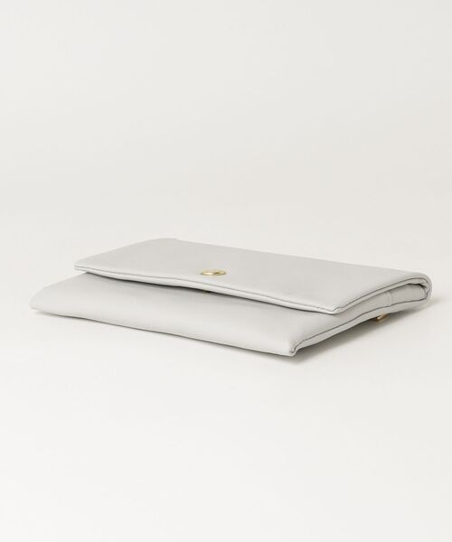 二つ折り 二つ折り財布 財布 Neutral gray  NP135ハスキー ポーチウォレット レディース | PR01. | 03