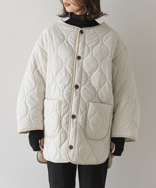 「rectangle」 ジャケット FREE ブラック×ホワイト レディース_画像4