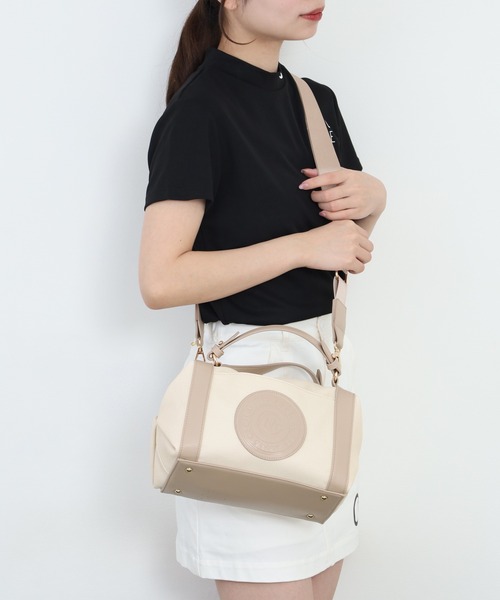 CECIL McBEE（セシルマクビー） ボストンバッグ Emblem Shoulder Bag