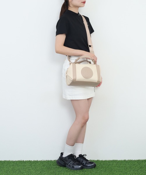 CECIL McBEE（セシルマクビー） ボストンバッグ Emblem Shoulder Bag