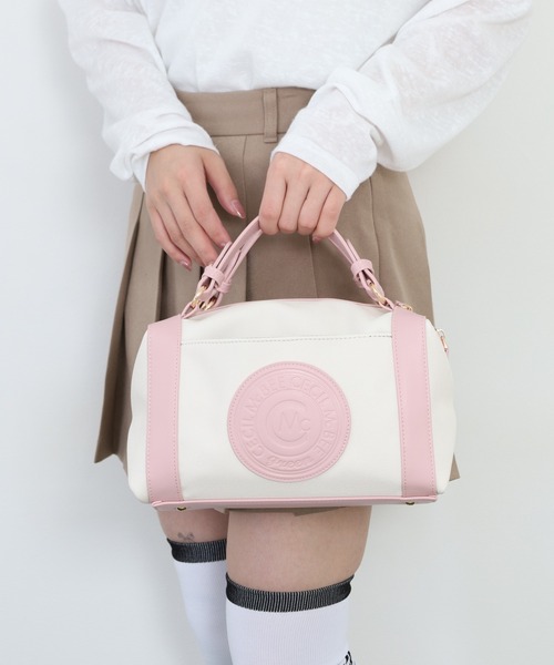 CECIL McBEE（セシルマクビー） ボストンバッグ Emblem Shoulder Bag