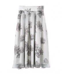 「PROPORTION BODY DRESSING」 フレアスカート SMALL ライトグリーン レディースの画像6