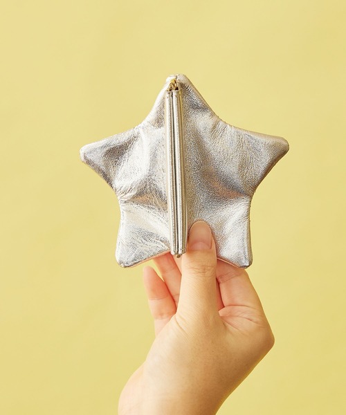 「HASHIBAMI」 ポーチ FREE シルバー レディース_画像3