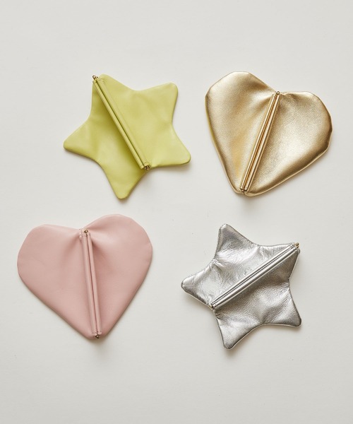 「HASHIBAMI」 ポーチ FREE シルバー レディース_画像9