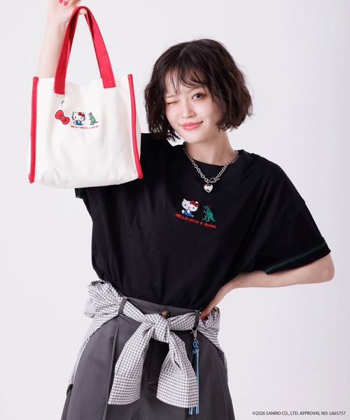 DOUBLE NAME（ダブルネーム） トートバッグ 「m:rex」ハローキティ