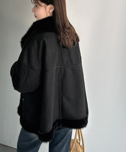 「mily bilet」 ジャケット SMALL ブラック レディース_画像3