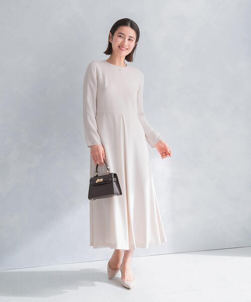 ワンピース kaene シフォン合わせロングワンピース : ZOZOTOWN Yahoo 