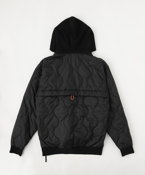 「UNIVERSAL OVERALL」 プルオーバーパーカー SMALL オリーブ メンズ_画像3