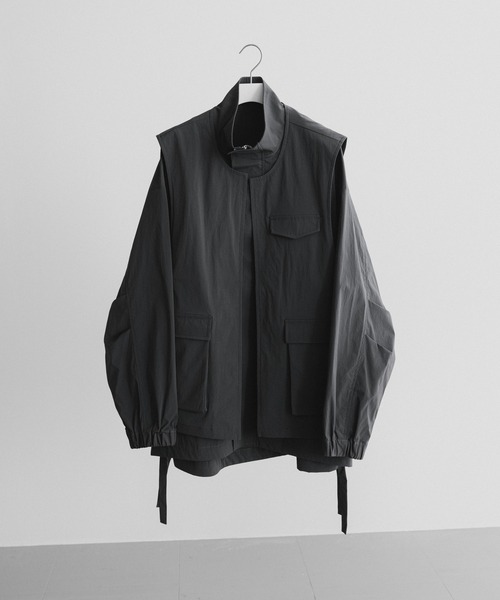 「remer」 ベスト MEDIUM ブラック メンズ_画像2