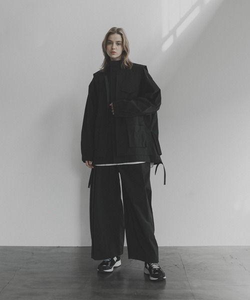 「remer」 ベスト MEDIUM ブラック メンズ_画像6