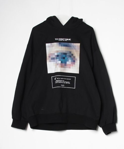 SHAREEF（シャリーフ） プルオーバーパーカー 2 ブラック メンズ