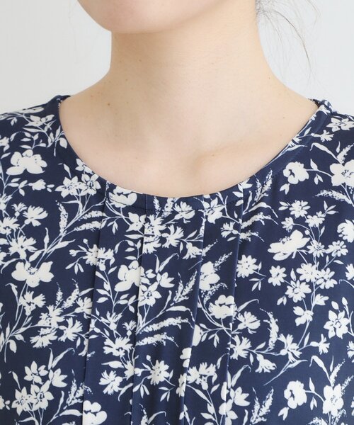 LAURA ASHLEY(ローラアシュレイ) ワンピース 「洗える/ジャージ素材 LAURA ASHLEY(ローラアシュレイ) ワンピース 「洗える/ジャージ素材