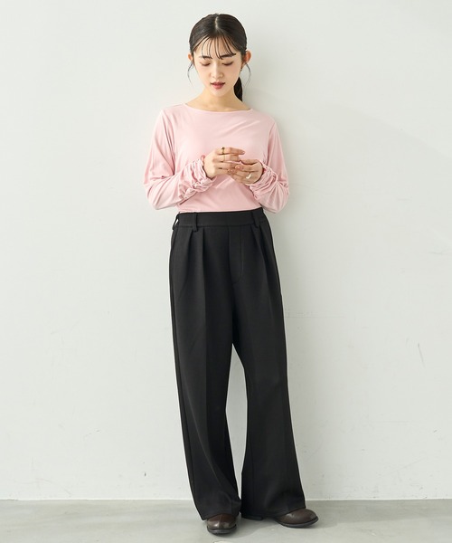 「mil」 パンツ - グレー レディース_画像3