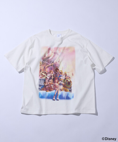tシャツ FREAK’S STORE/フリークスストア KINGDOM HEARTS II / KEY ART TEE/キングダム ハーツ II / キーアートTシャツ メンズ | FREAK'S STORE | 02