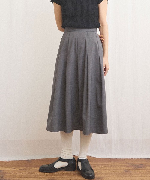 fig London（フィグロンドン） スカート standard tuck skirt
