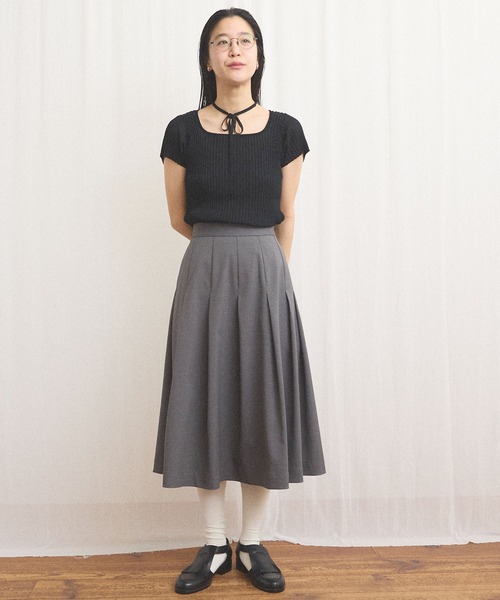 fig London（フィグロンドン） スカート standard tuck skirt