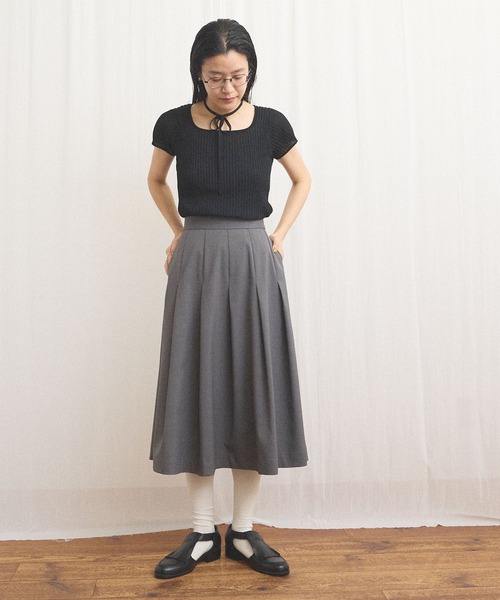 fig London（フィグロンドン） スカート standard tuck skirt