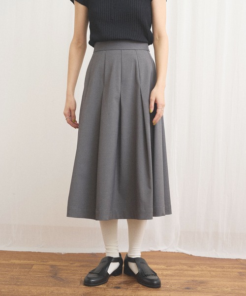 fig London（フィグロンドン） スカート standard tuck skirt