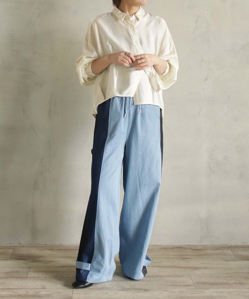 BITTOKO（ビットコ） ワイドパンツ ジーンズ デニム デニムパンツ