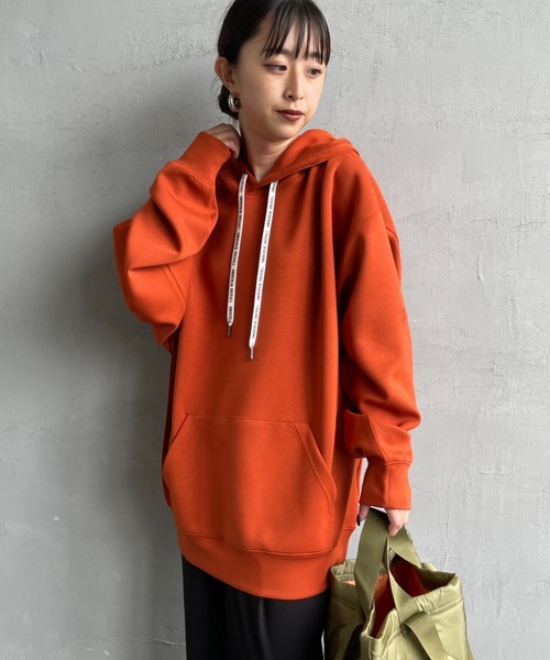 「UNIVERSAL OVERALL」 プルオーバーパーカー M チャコールグレー レディースの画像
