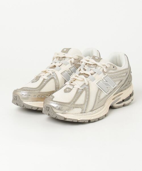 「New Balance」 ローカットスニーカー 24.5cm ゴールド レディース