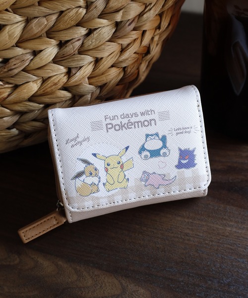 Pokemon（ポケモン） ミニ 財布 ポケットモンスター合皮ミニ財布