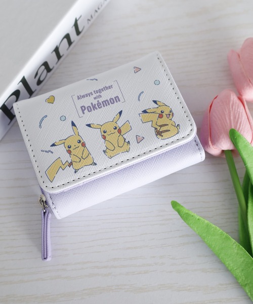 Pokemon（ポケモン） ミニ 財布 ポケットモンスター合皮ミニ財布