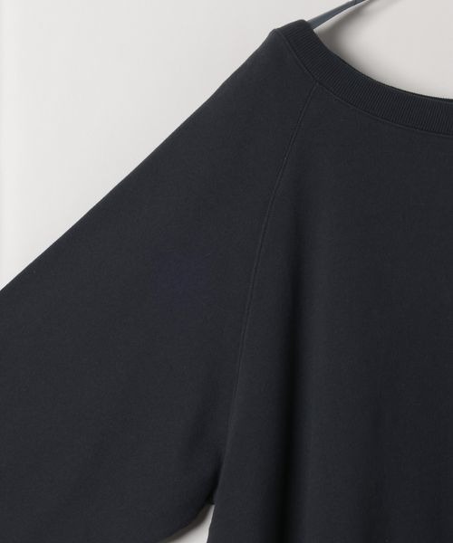 「JEANASIS」 スウェットカットソー MEDIUM ボルドー レディース_画像9