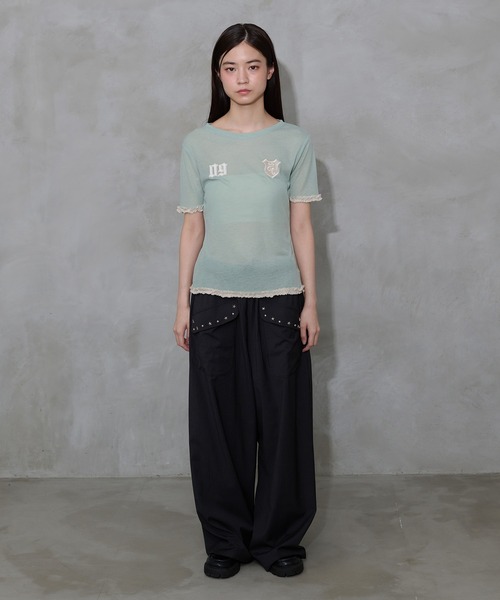 「FCMM」 スラックス SMALL ブラック レディース_画像9