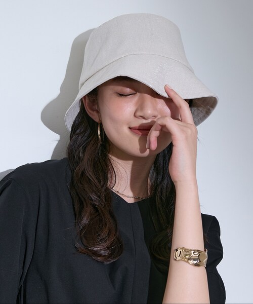 INDIVI（インディヴィ） uvカット 帽子 ハット 紫外線カット 「大人
