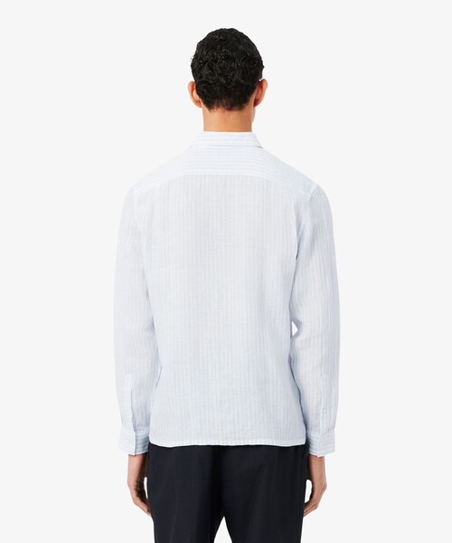 LACOSTE（ラコステ） シャツ リネンストライプシャツ メンズ