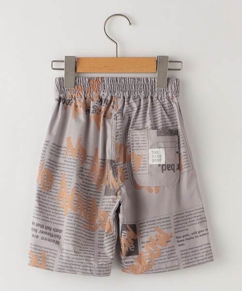 「THE PARK SHOP」 「KIDS」ショートパンツ S/145 グレー キッズ_画像4